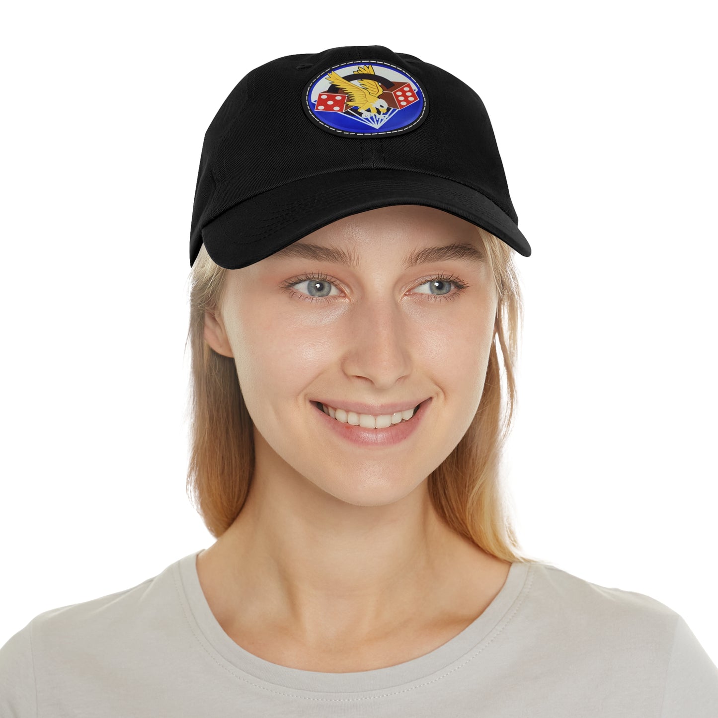 BUG Dad Hat with Leather Patch (Round)