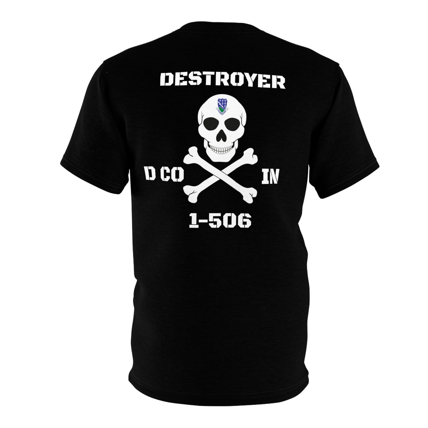 DESTROYER throw back PT  Unisex Cut & Sew Tee (AOP)