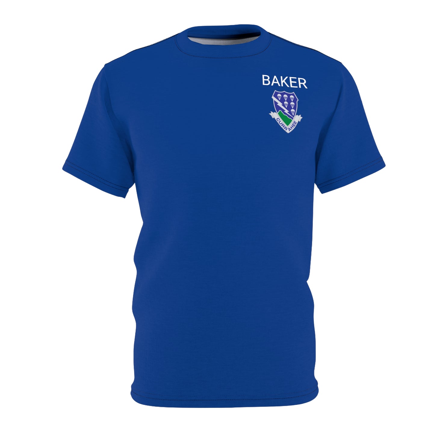 Baker Company throwback PT Unisex Cut & Sew Tee (AOP)