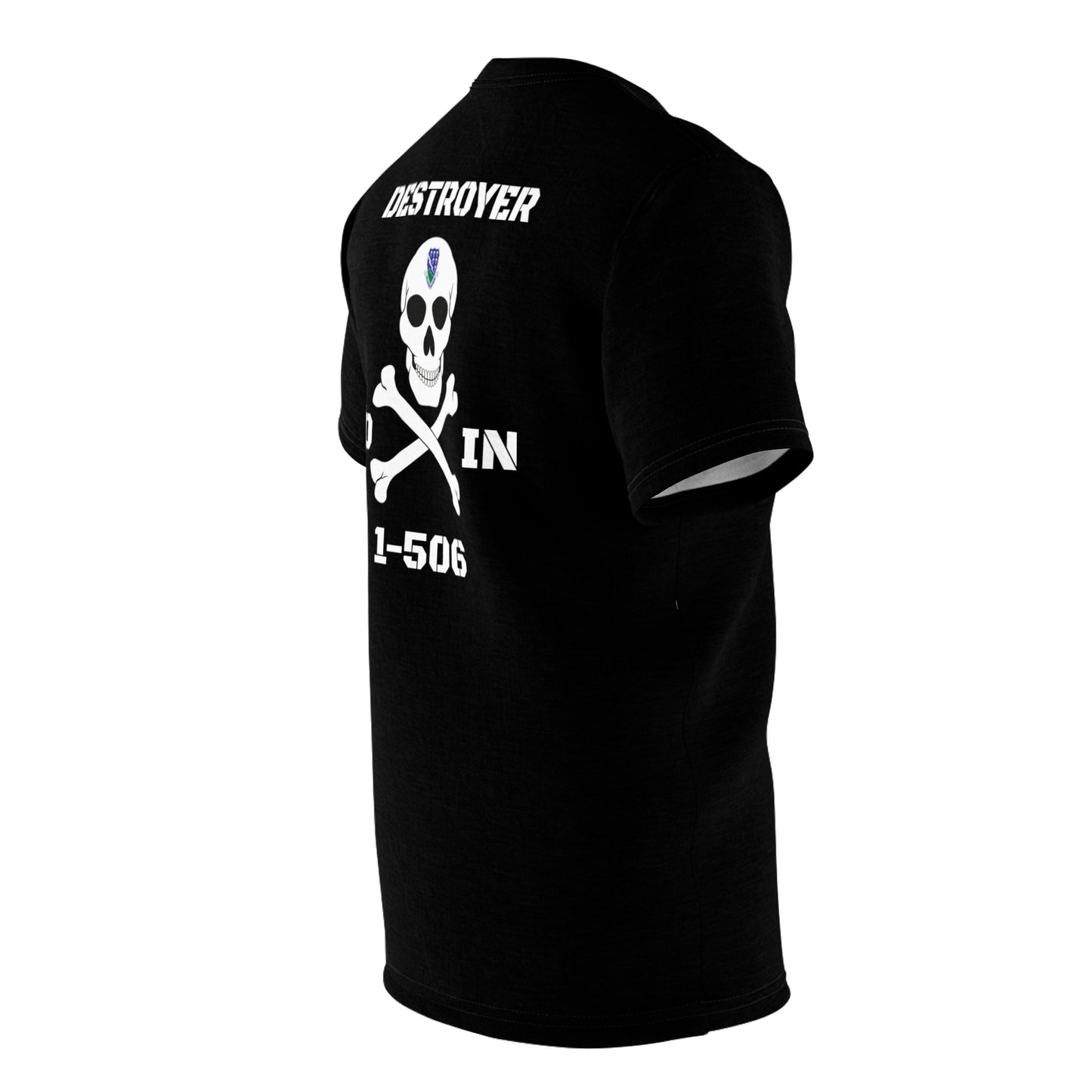 DESTROYER throw back PT  Unisex Cut & Sew Tee (AOP)