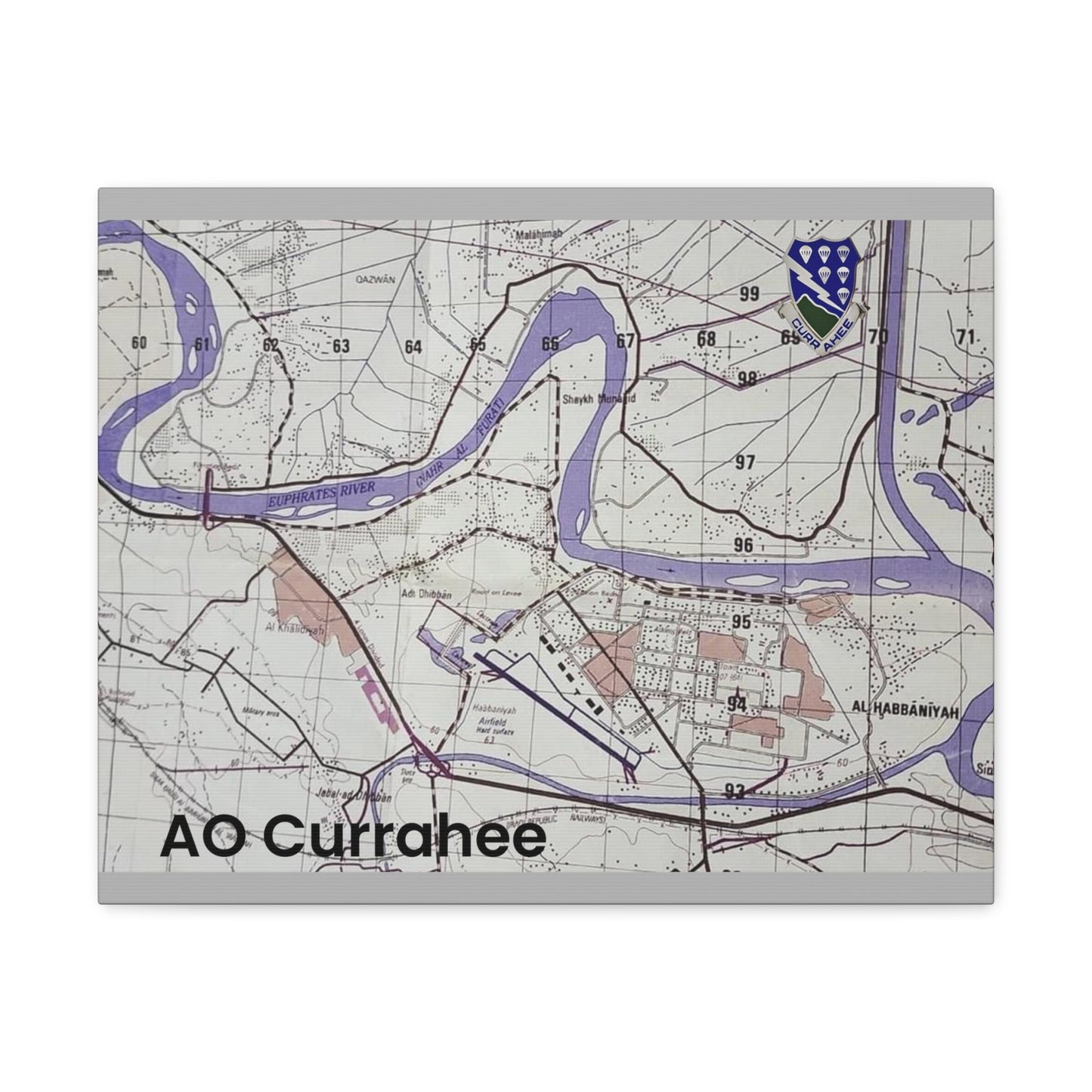 AO Currahee Canvas Gallery Wraps