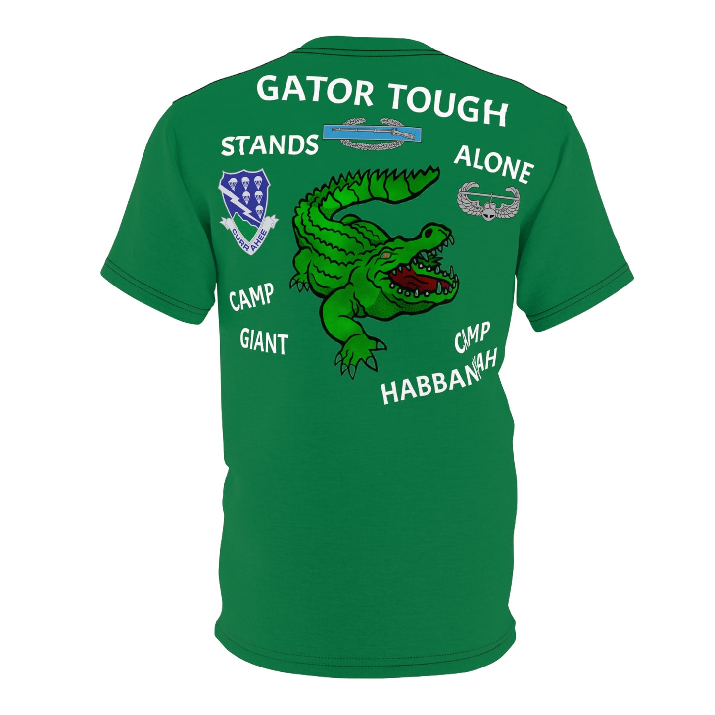 Gator Throw back Company PT Unisex Cut & Sew Tee (AOP)