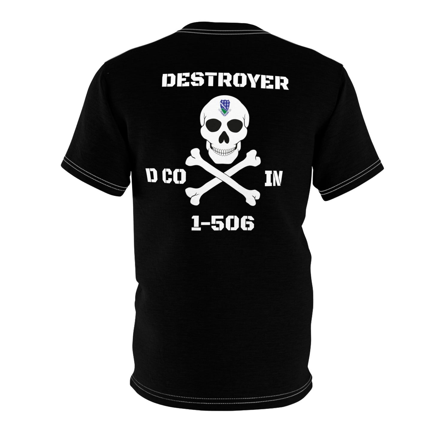 DESTROYER throw back PT  Unisex Cut & Sew Tee (AOP)