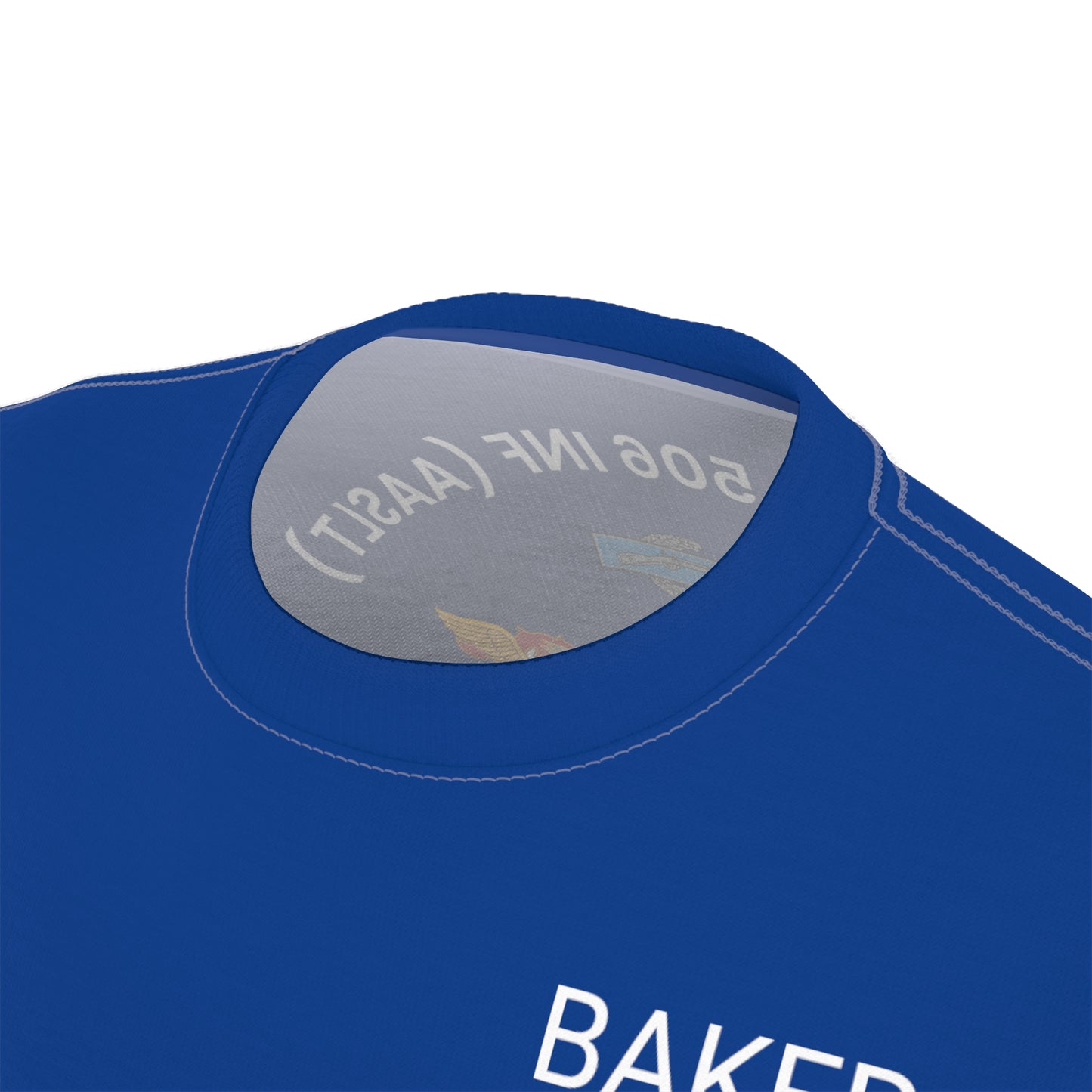 Baker Company throwback PT Unisex Cut & Sew Tee (AOP)