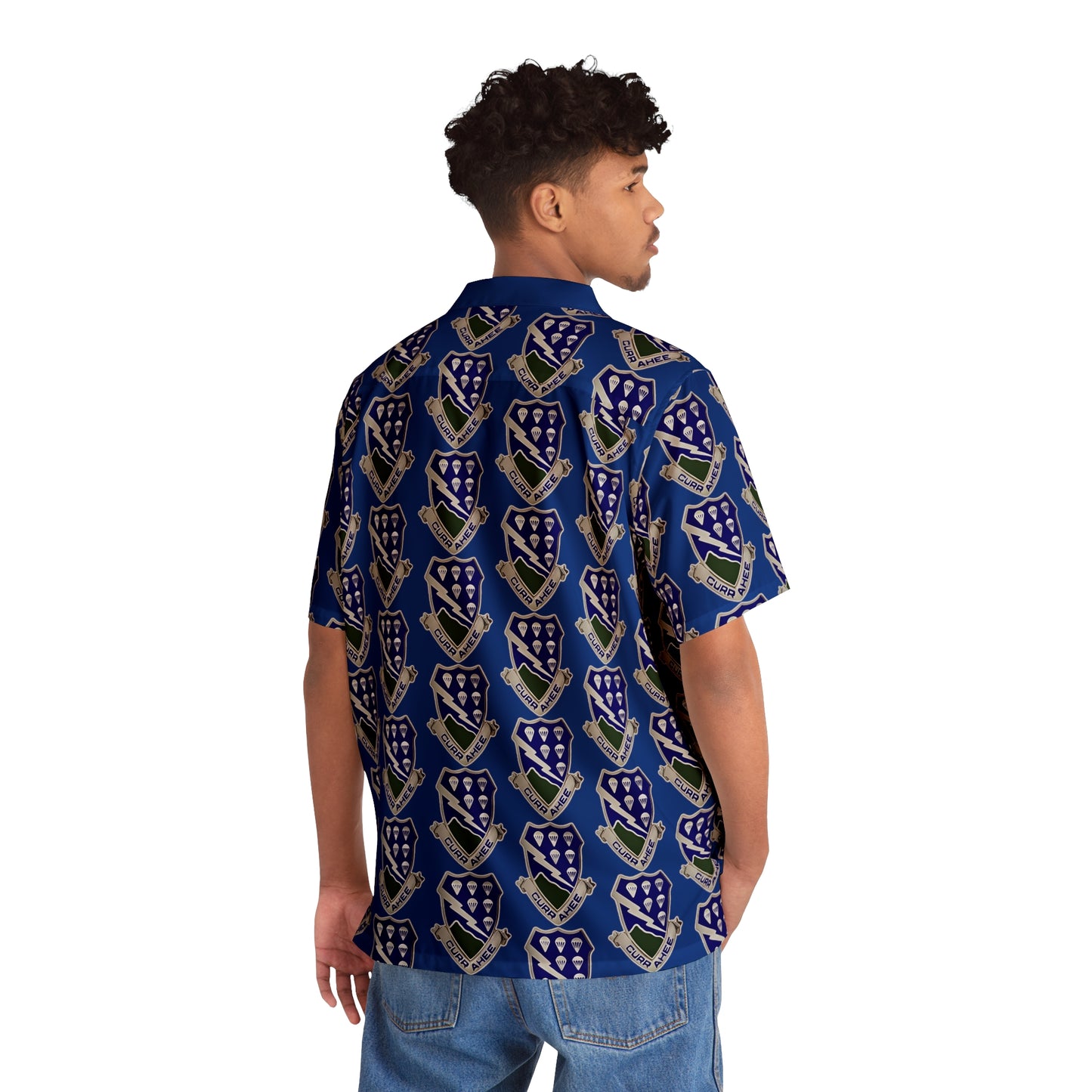 Currahee Men's Hawaiian Shirt (AOP)