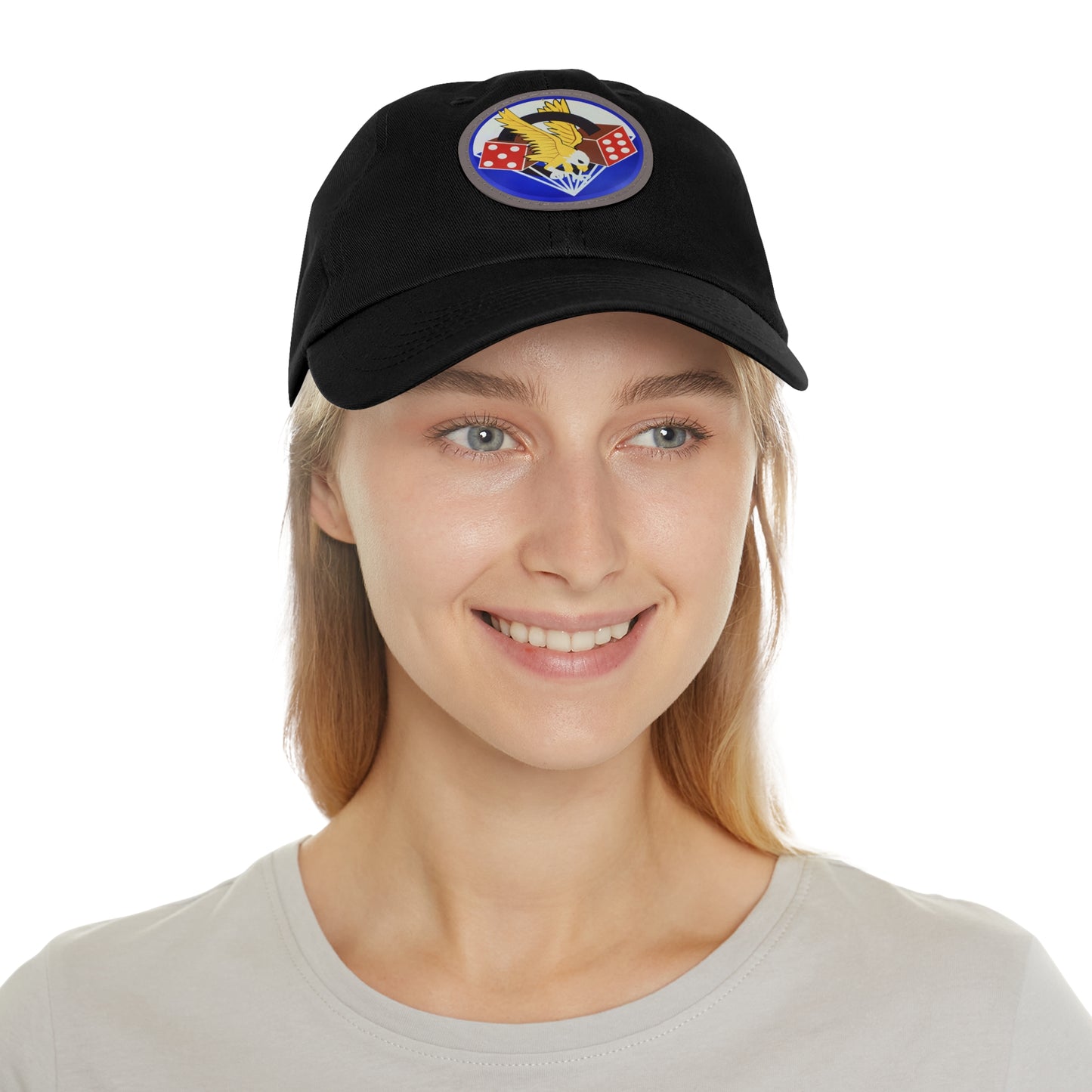 BUG Dad Hat with Leather Patch (Round)