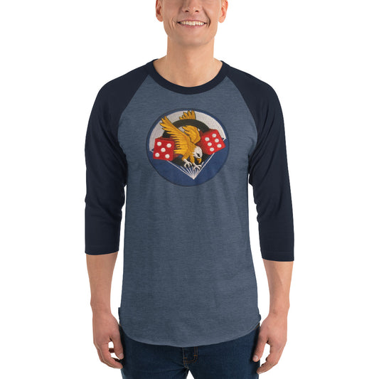 BUG 3/4 sleeve raglan shirt