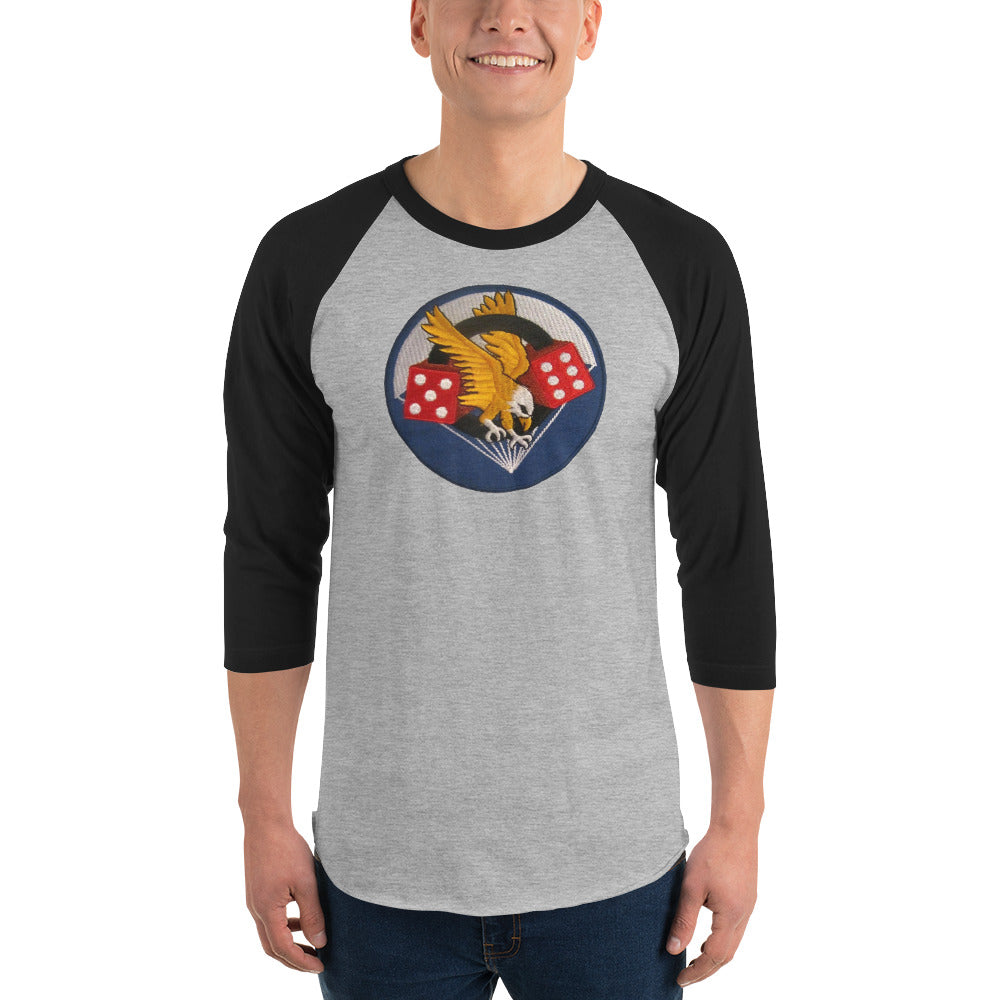 BUG 3/4 sleeve raglan shirt